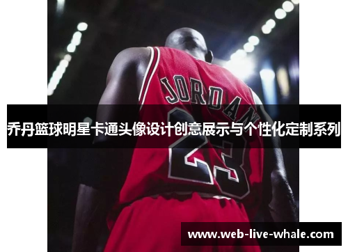 乔丹篮球明星卡通头像设计创意展示与个性化定制系列