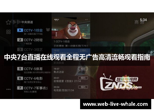 中央7台直播在线观看全程无广告高清流畅观看指南